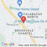 View Map of 7225 Rainbow Avenue,San Jose,CA,95129